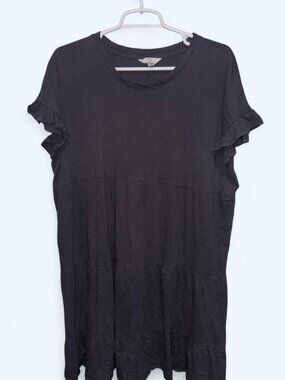 Time and Tru Gray Midi Dress
